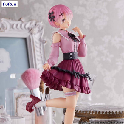 (สินค้าพร้อมส่ง) (Available now / In stock) Furyu Re:Zero Starting Life in Another World Trio-Try-iT Ram (Girly Coordinate Ver.) (Figure)