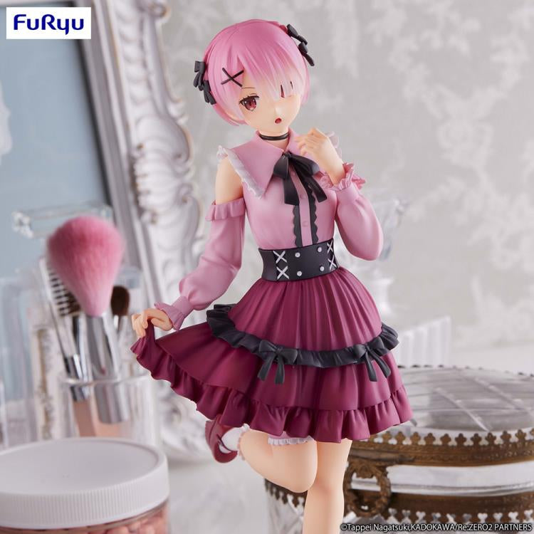 (สินค้าพร้อมส่ง) (Available now / In stock) Furyu Re:Zero Starting Life in Another World Trio-Try-iT Ram (Girly Coordinate Ver.) (Figure)