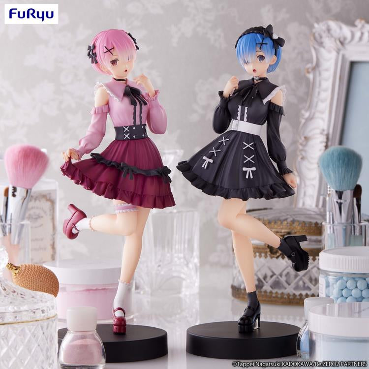 (สินค้าพร้อมส่ง) (Available now / In stock) Furyu Re:Zero Starting Life in Another World Trio-Try-iT Ram (Girly Coordinate Ver.) (Figure)